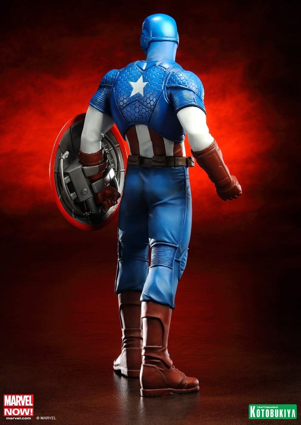 Marvel Now! Avengers: Captain America - Kotobukiya (ArtFX+) action figure collectible [Barcode 603259041710] - Main Image 2