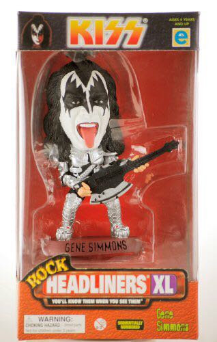 Gene Simmons - Equity Marketing Inc (Kiss Rock Headliners XL) action figure collectible [Barcode 608326690006] - Main Image 1