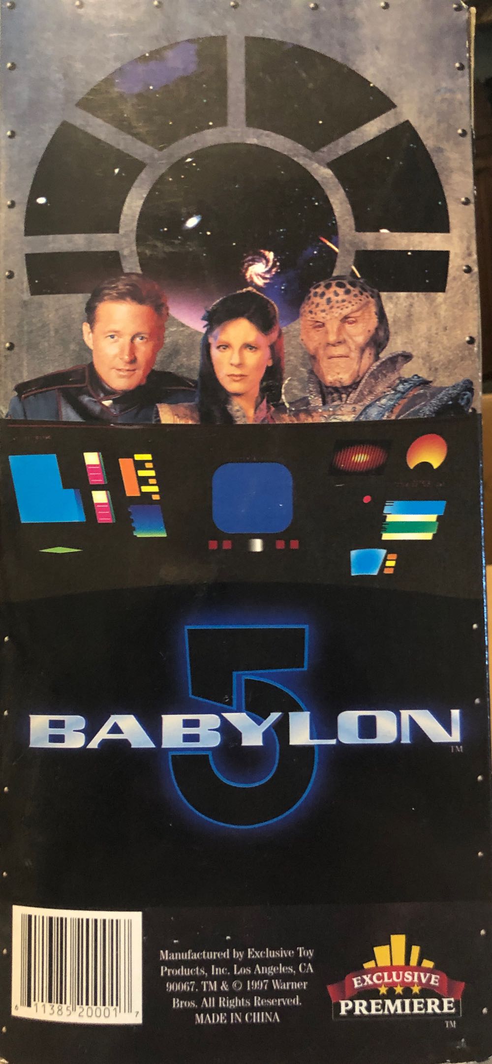 BABYLON 5 AMBASSADOR DELENN LIMITED COLLECTORS SERIES ACTION FIGURE NRFB - Exclusive Premiere (Babylon 5) action figure collectible [Barcode 611385200017] - Main Image 2