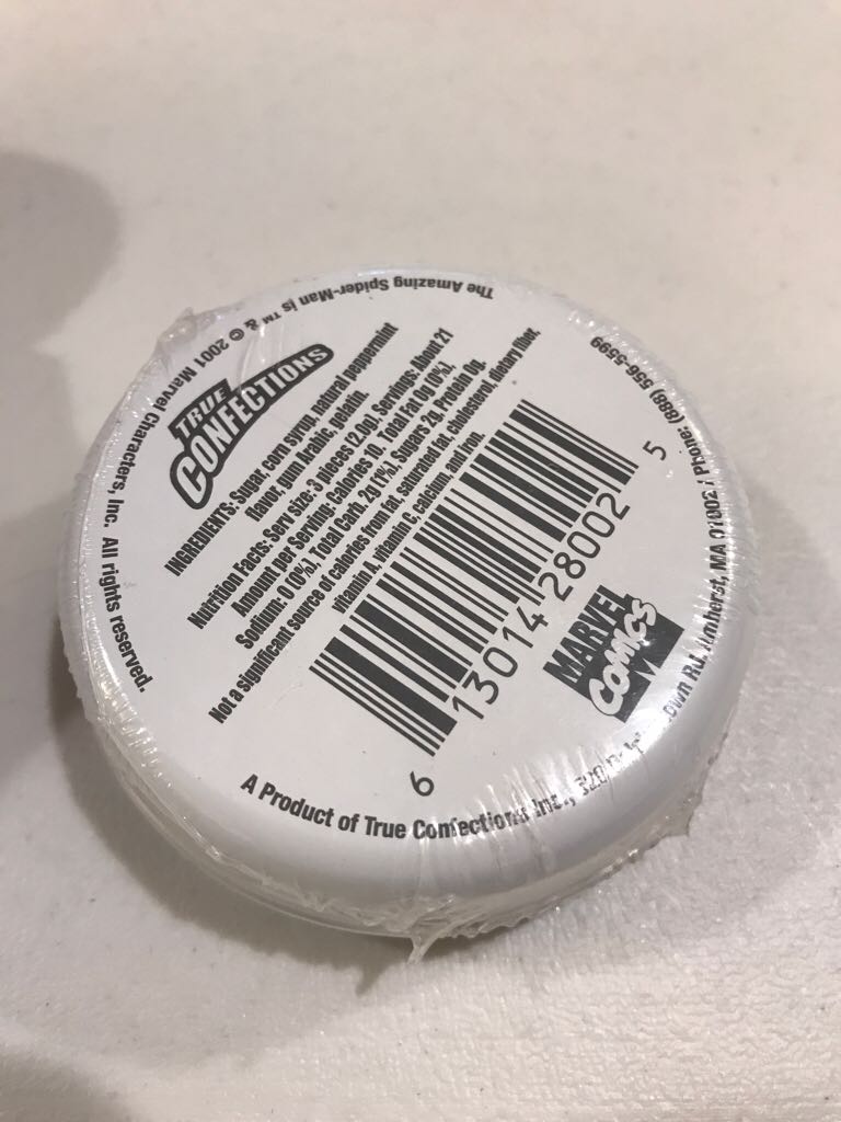 Spiderman Peppermints  action figure collectible [Barcode 613014280025] - Main Image 2