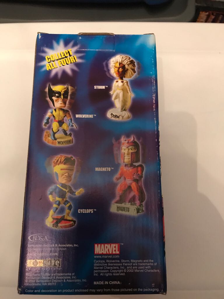 X-men Cyclops Bobble Head  action figure collectible [Barcode 617885910289] - Main Image 2