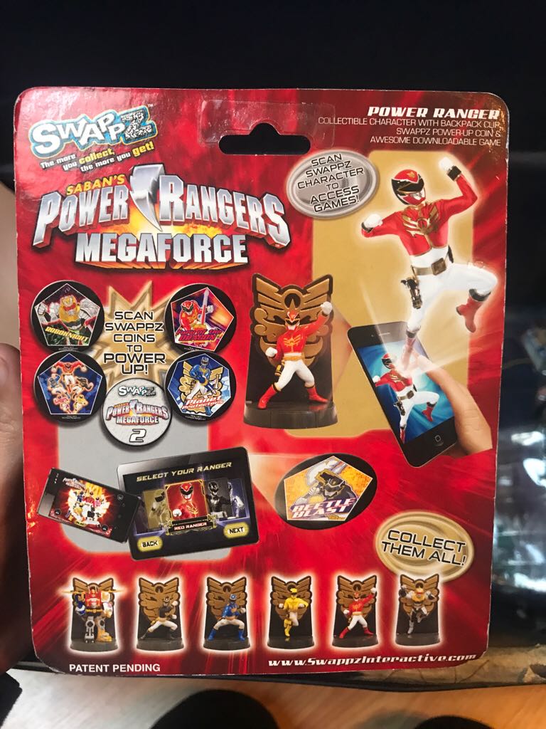 Power Rangers Megaforce  Black Ranger   action figure collectible [Barcode 628430123184] - Main Image 2