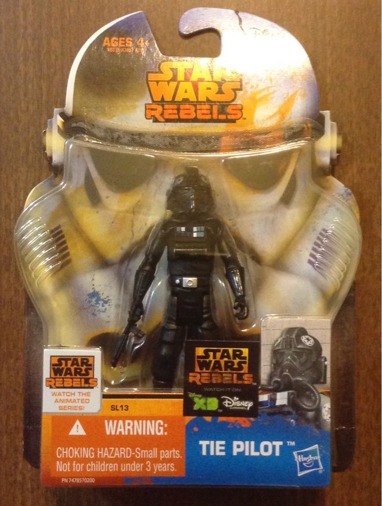 Rebels 1 #13 TIE Fighter Pilot - Hasbro (Rebels Saga Legends 2014) action figure collectible [Barcode 630509237203] - Main Image 1