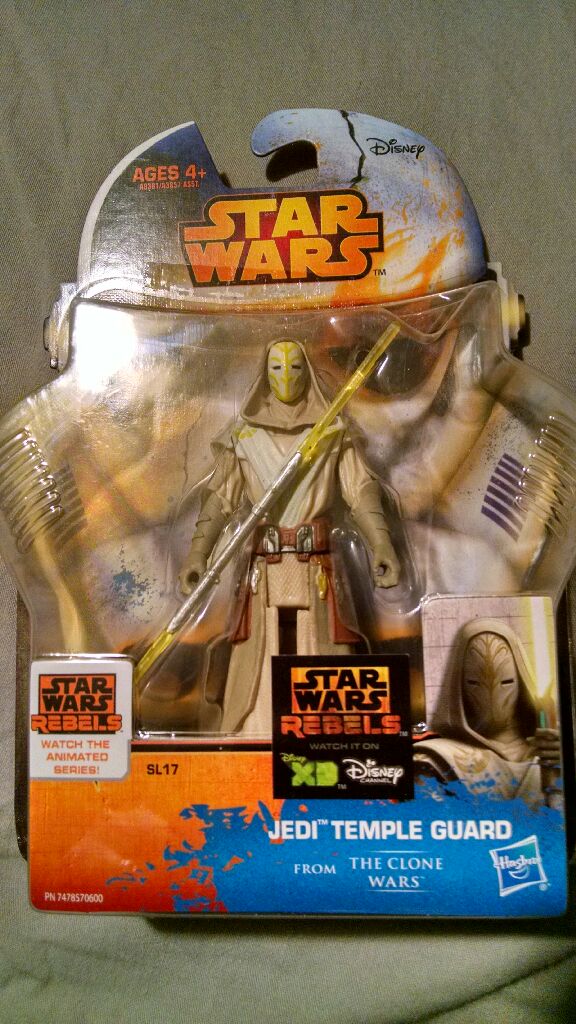 Jedi Temple Guard - Hasbro (Star Wars: Rebels) action figure collectible [Barcode 630509237333] - Main Image 1
