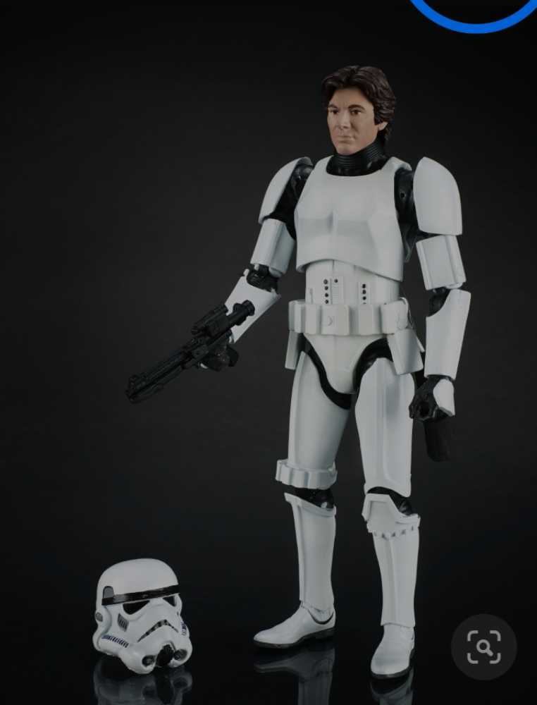 Blue Stripe #09 Han Solo (Stormtrooper) - Hasbro (Blue Line) action figure collectible [Barcode 630509237708] - Main Image 4