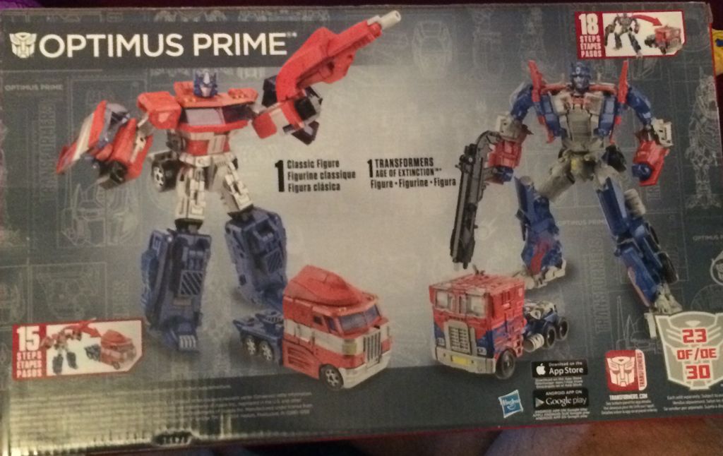 Transformers Evolution 2-Pack: Optimus Prime - Hasbro (Evolution 2-Pack) action figure collectible [Barcode 630509240630] - Main Image 2