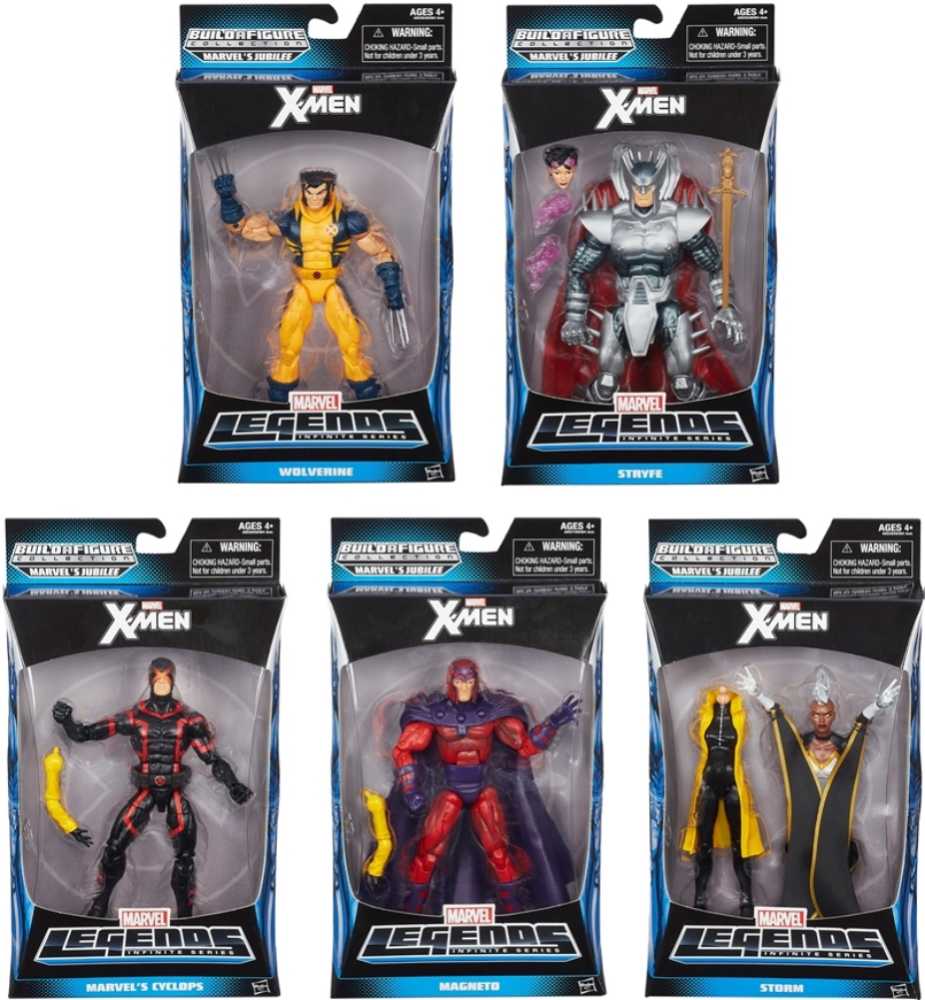 Marvel Legends Jubilee BAF Infinite Series X-Men Storm  ToysRus Exclusive  - Hasbro (Marvel Legends Infinite Series) action figure collectible [Barcode 630509242603] - Main Image 4