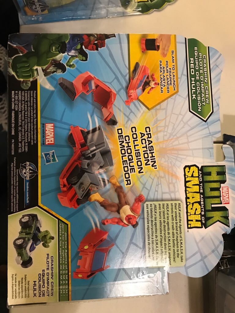 Hulk Agents Of Smash - Crashin Crew  action figure collectible [Barcode 630509246366] - Main Image 2