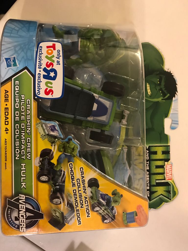 Hulk Agents Of Smash Crashin Crew Green Hulk  action figure collectible [Barcode 630509246373] - Main Image 1