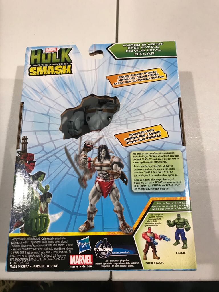 Hulk Agents Of Smash - Sword Slashin Skaar  action figure collectible [Barcode 630509246427] - Main Image 2