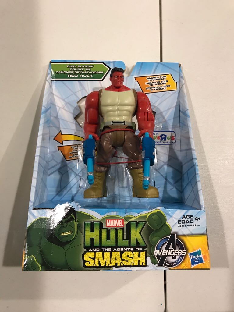 Hulk Agents Of Smash - Dual Blastin Red Hulk  action figure collectible [Barcode 630509246434] - Main Image 1