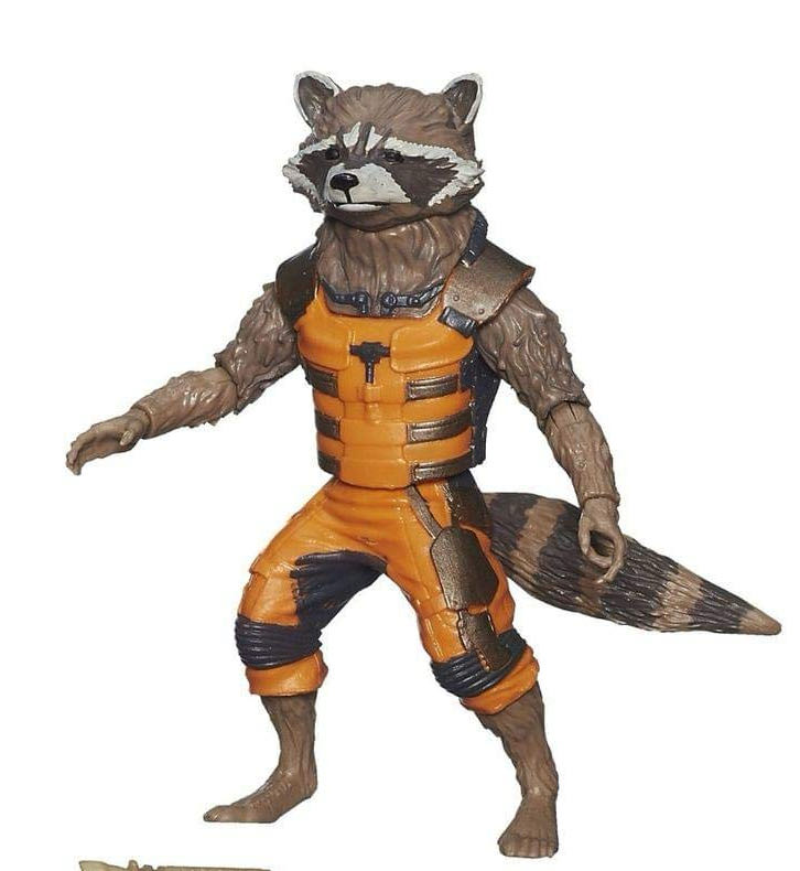 Rocket Racoon - Hasbro (Marvel Legends GotG Groot BAF) action figure collectible [Barcode 630509247417] - Main Image 4