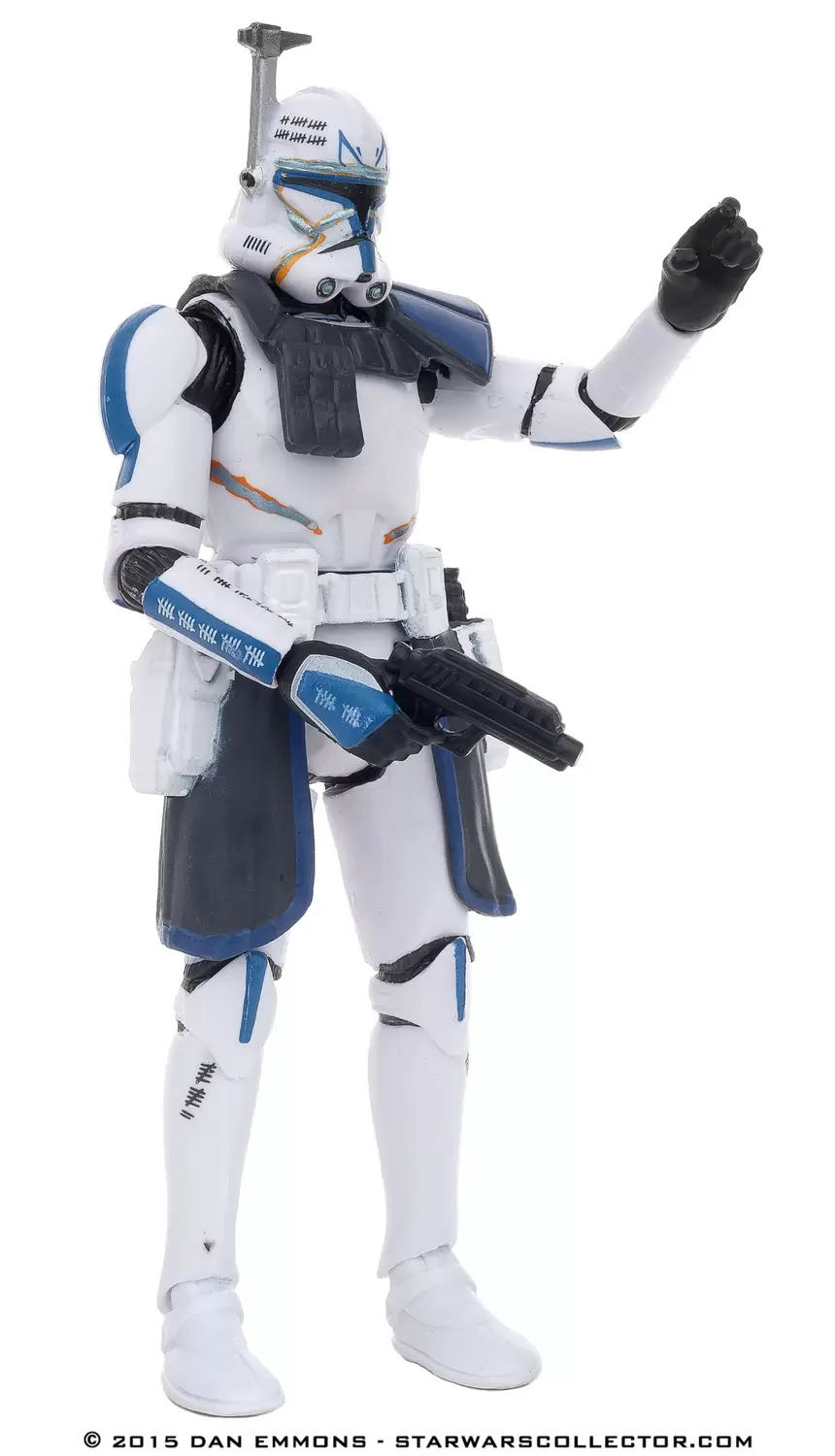 TBS2 3.75”: #9 Captain Rex - Hasbro (23 - TBS - Phase 2) action figure collectible [Barcode 630509251797] - Main Image 3