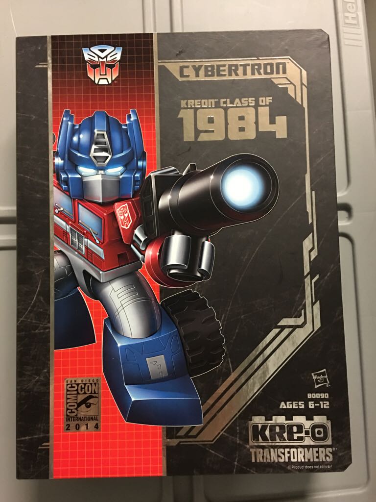 Kreon Class of 1984 - Hasbro (Kre-o Transformers) action figure collectible [Barcode 630509257157] - Main Image 1
