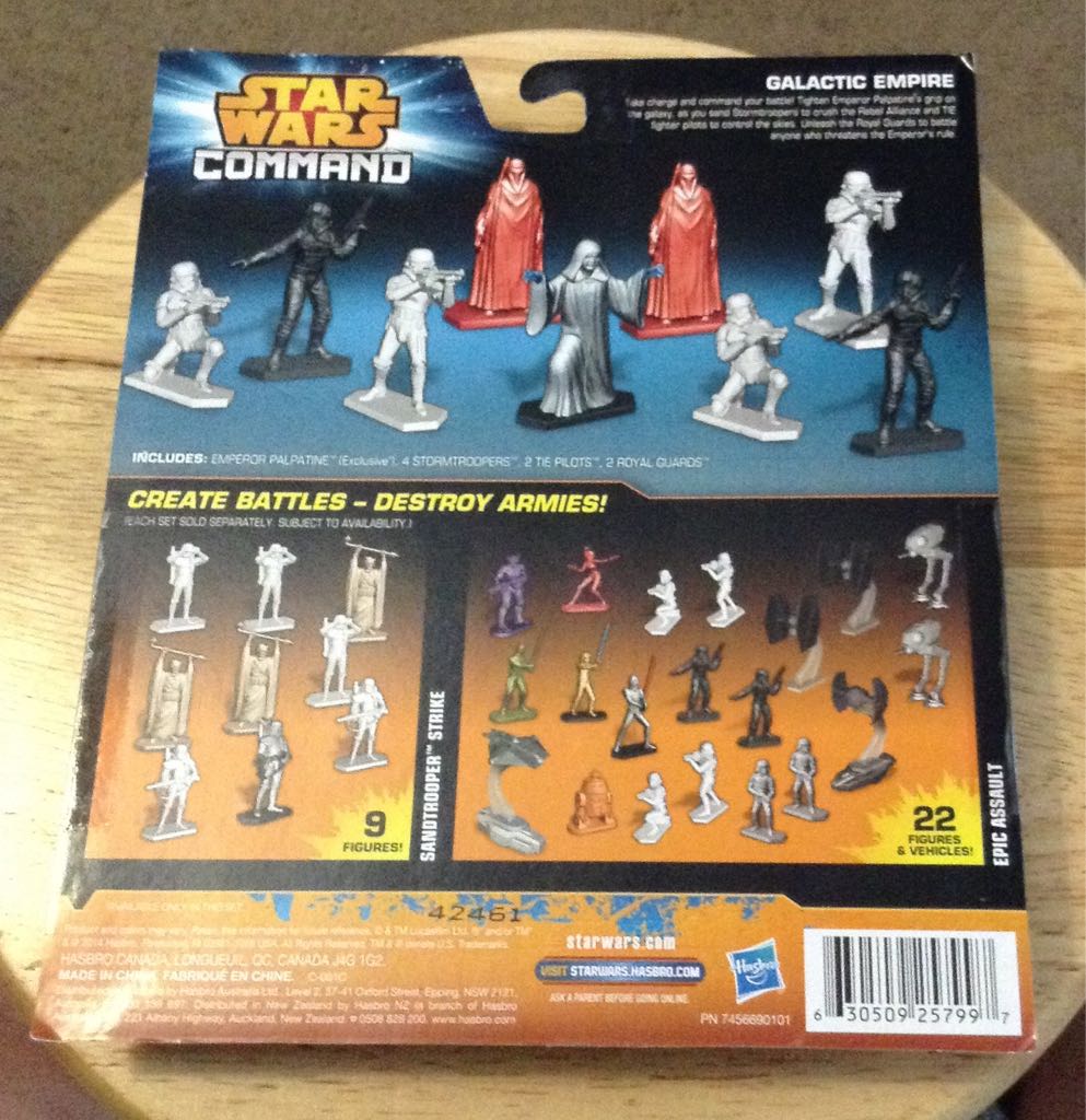 Galactic Empire - Hasbro (Star Wars: Command) action figure collectible [Barcode 630509257997] - Main Image 2