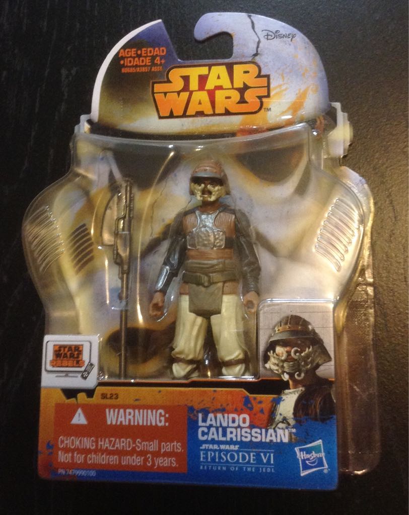 Star Wars - Episode VI - Lando Calrissian - Hasbro (Rebels Saga Legends 2014) action figure collectible [Barcode 630509260898] - Main Image 1