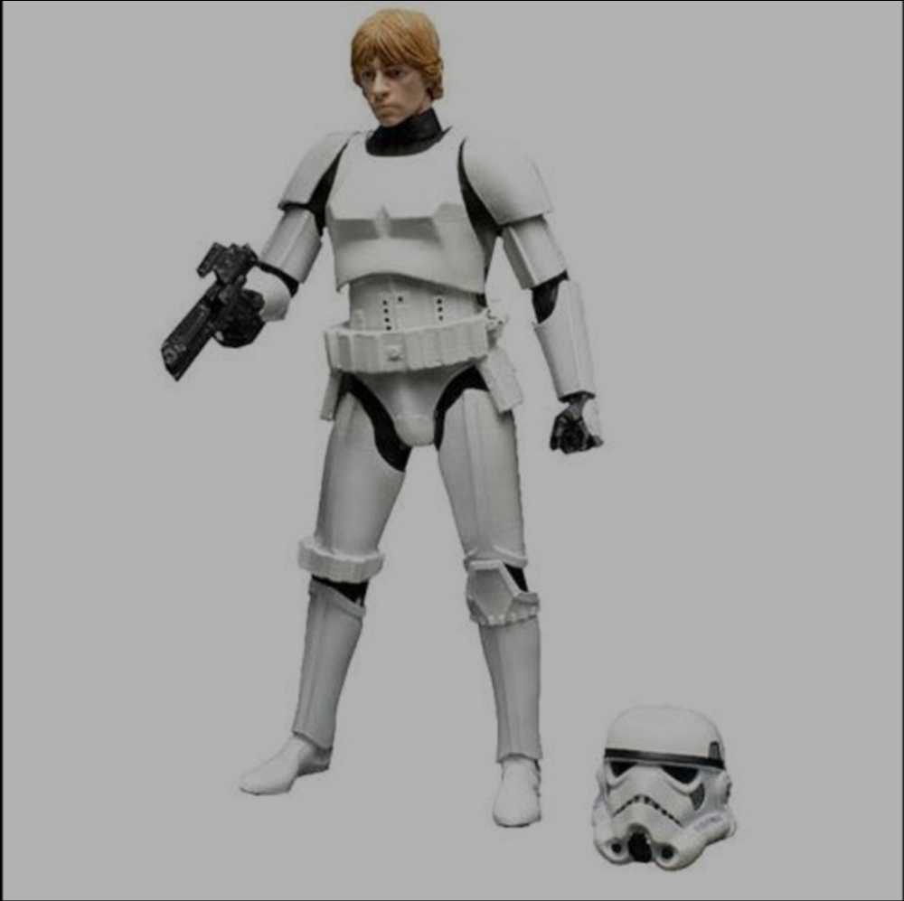 Luke Skywalker (Stormtrooper Disguise) - Hasbro (Star Wars: Episode IV - A New Hope) action figure collectible [Barcode 630509260980] - Main Image 4