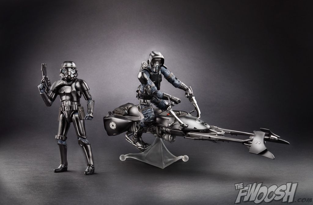 Blue Stripe Imperial Shadow Squadron - Hasbro (The Empire) action figure collectible [Barcode 630509267200] - Main Image 2