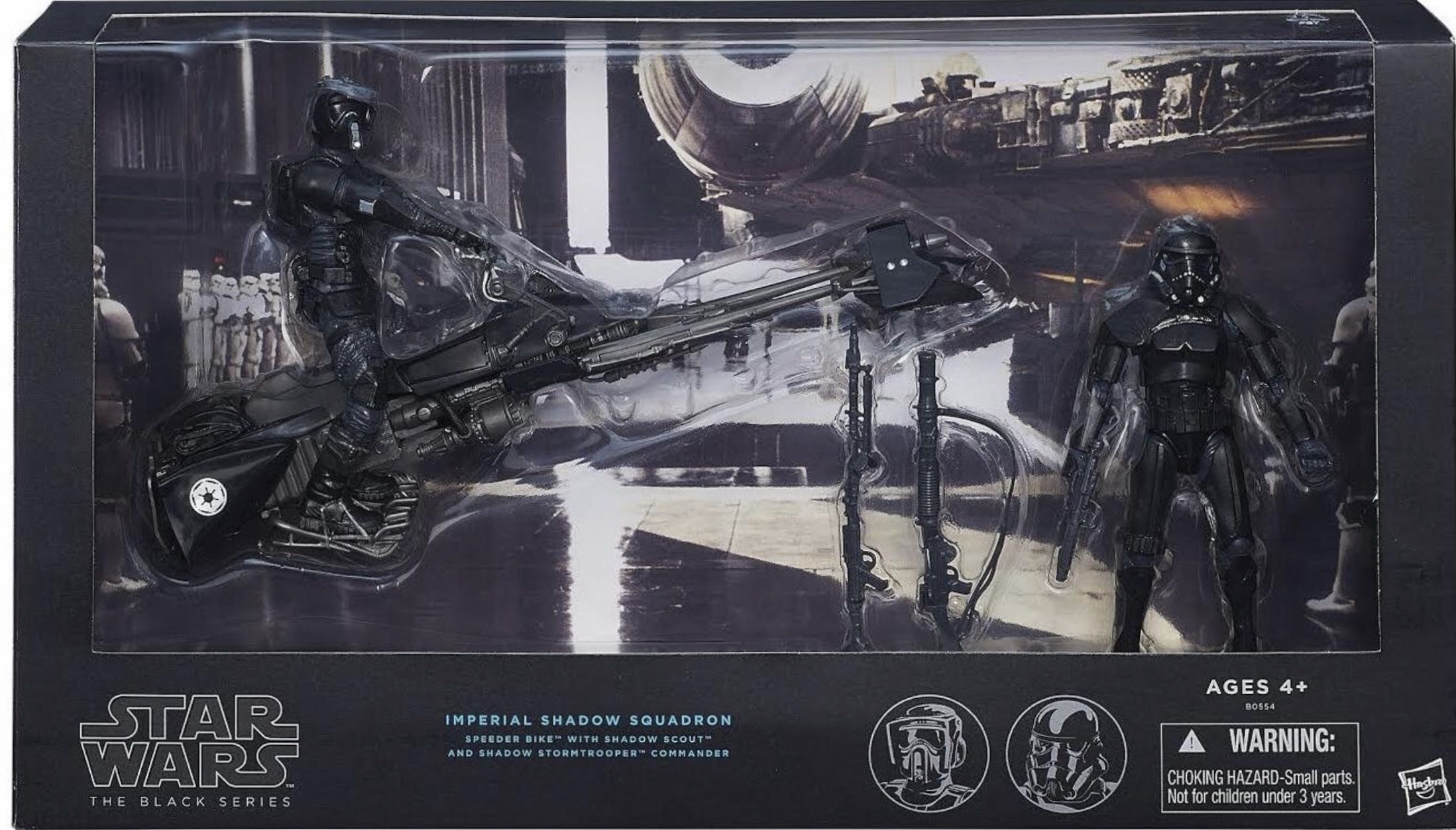 Blue Stripe Imperial Shadow Squadron - Hasbro (The Empire) action figure collectible [Barcode 630509267200] - Main Image 3