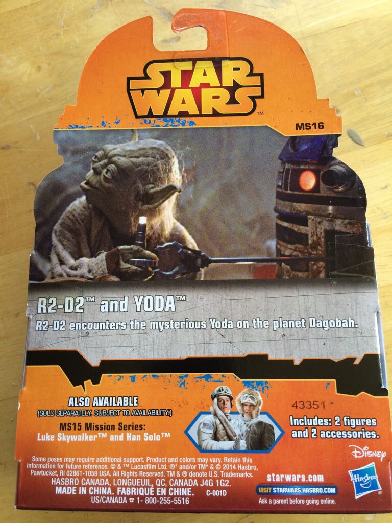 R2d2 And Yoda - Hasbro (Star Wars Rebels) action figure collectible [Barcode 630509267552] - Main Image 2