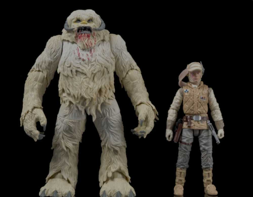 Luke Skywalker & Wampa - Hasbro (Star Wars: Episode V - The Empire Strikes Back) action figure collectible [Barcode 630509267576] - Main Image 3