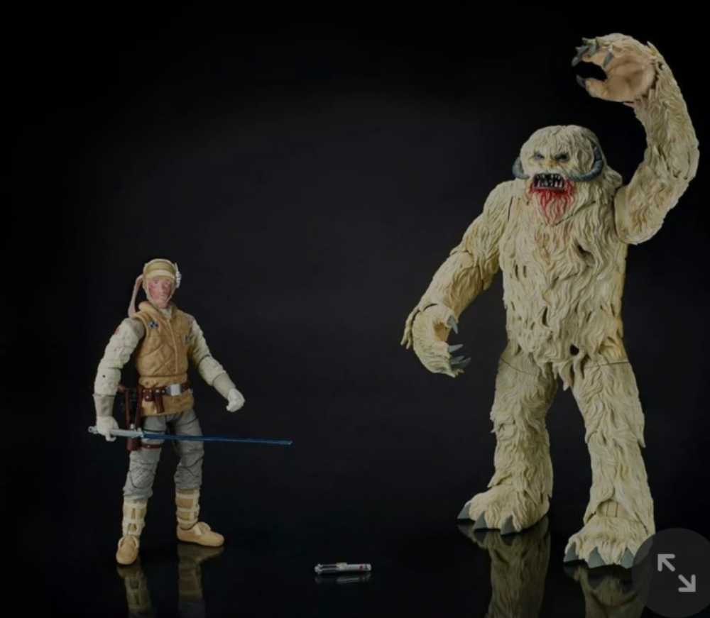 Luke Skywalker & Wampa - Hasbro (Star Wars: Episode V - The Empire Strikes Back) action figure collectible [Barcode 630509267576] - Main Image 4