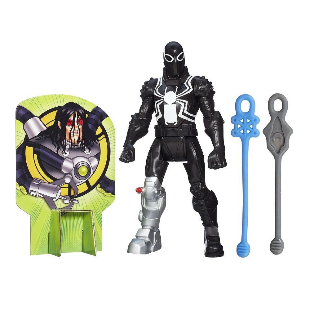 Agent Venom: Web Slingers - Hasbro (Ultimate Spider-Man: Web-Warriors) action figure collectible [Barcode 630509270453] - Main Image 2