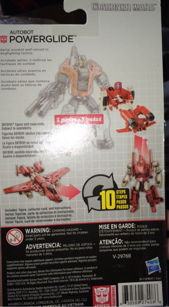 Powerglide - Hasbro (Transformers: Combiner Wars) action figure collectible [Barcode 630509274086] - Main Image 2