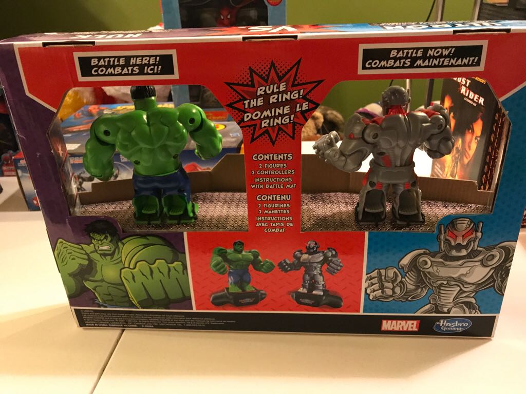 Marvel Battle Masters - Hulk Vs Ultron  action figure collectible [Barcode 630509275045] - Main Image 2