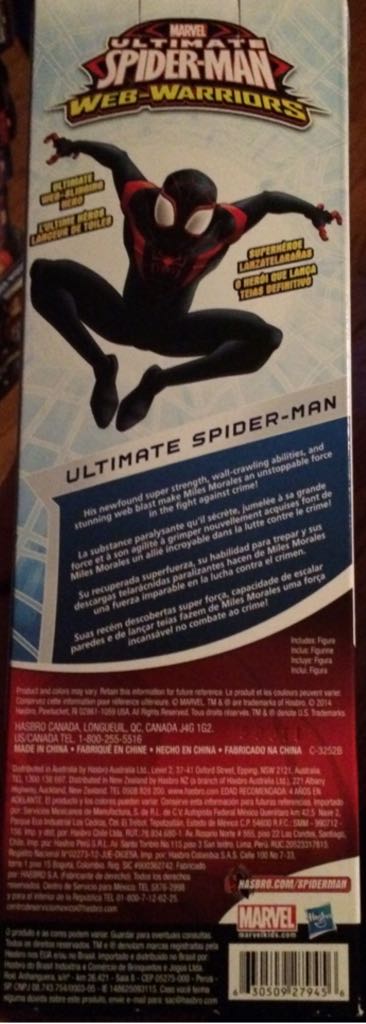 Ultimate Spider-Man: Ultimate Spider-Man Web-Warriors Titan Hero Series - Hasbro (Marvel Titan Hero Series) action figure collectible [Barcode 630509279456] - Main Image 2