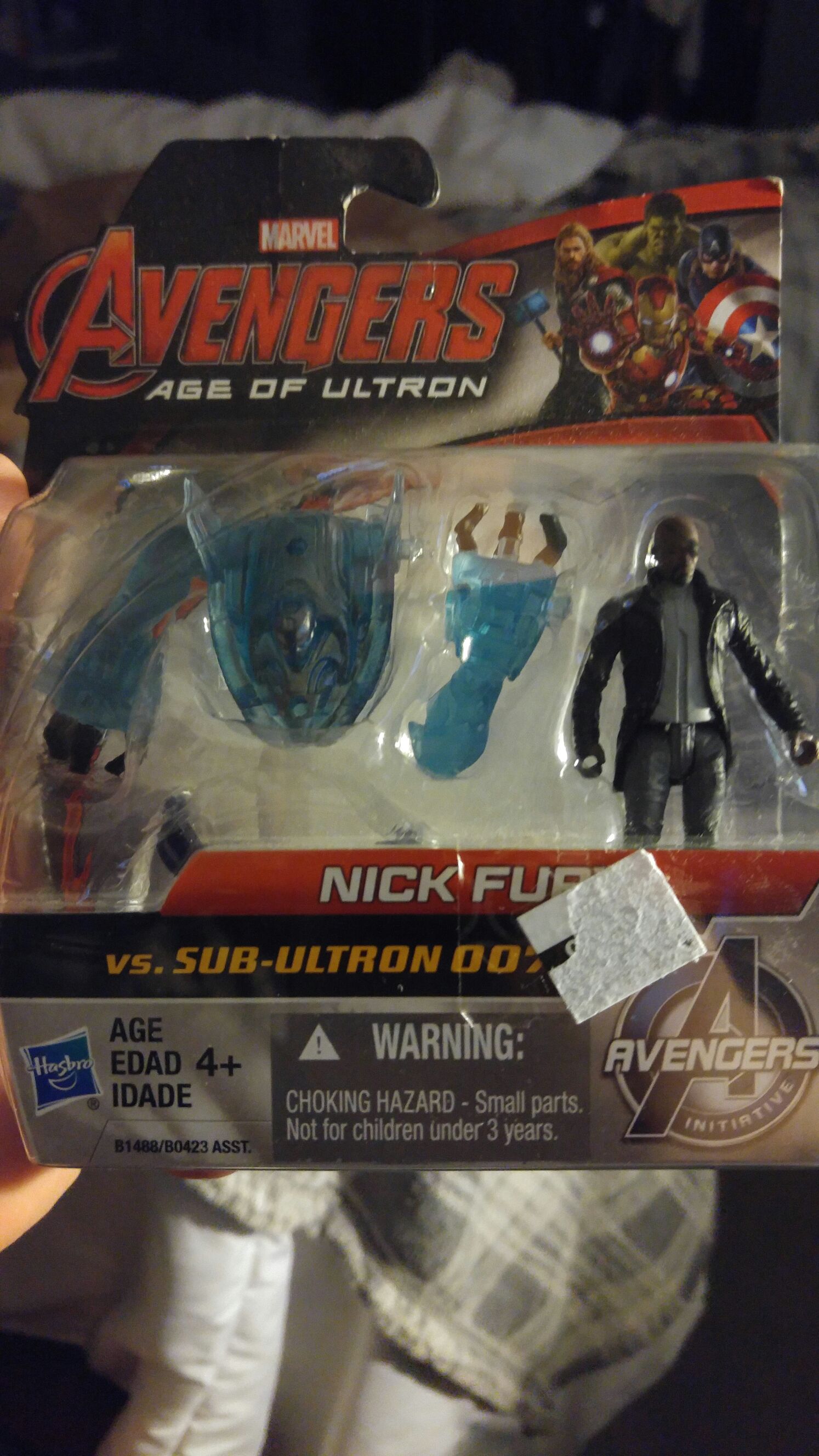 Nick Fury vs Sub Ultron 007 - Hasbro (Avengers Age Of Ultron) action figure collectible [Barcode 630509279982] - Main Image 1