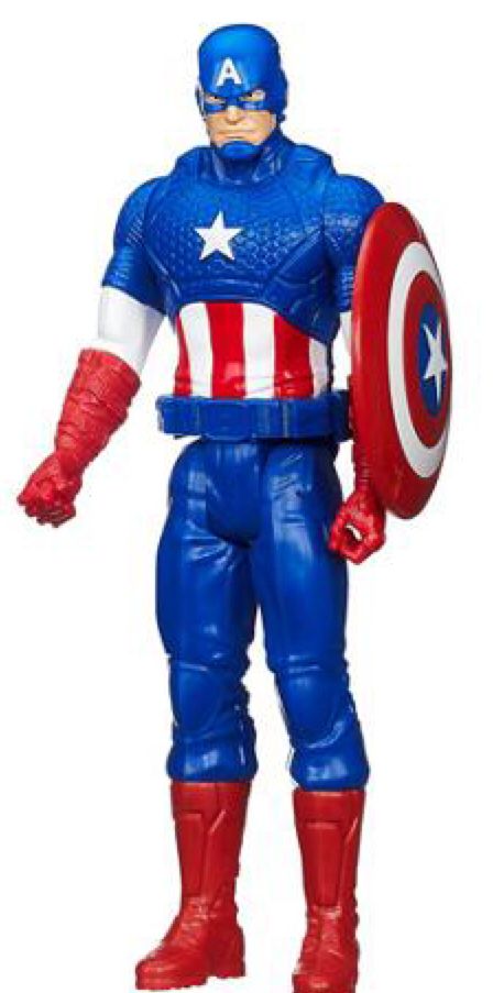 Captain America - Titans Series - Hasbro (MARVEL) action figure collectible [Barcode 630509280230] - Main Image 2