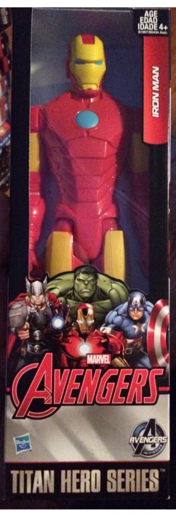 Iron Man (Titan Hero Series) - Hasbro (Marvel Titan Hero Series) action figure collectible [Barcode 630509280254] - Main Image 1
