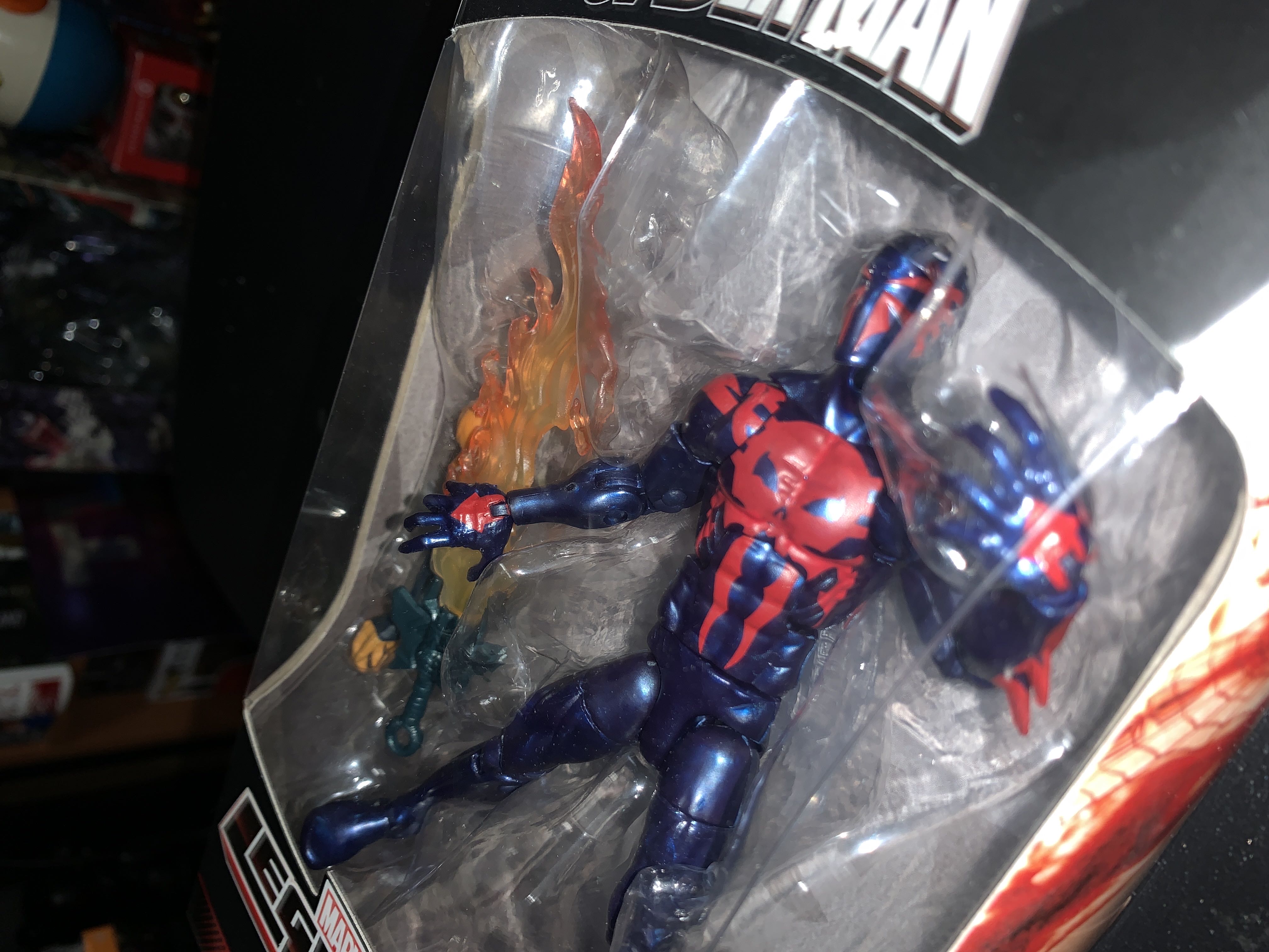 Spider-Man 2099 (Hobgoblin) - Hasbro (Marvel Legends (BAF - Hobgoblin)) action figure collectible [Barcode 630509281091] - Main Image 3