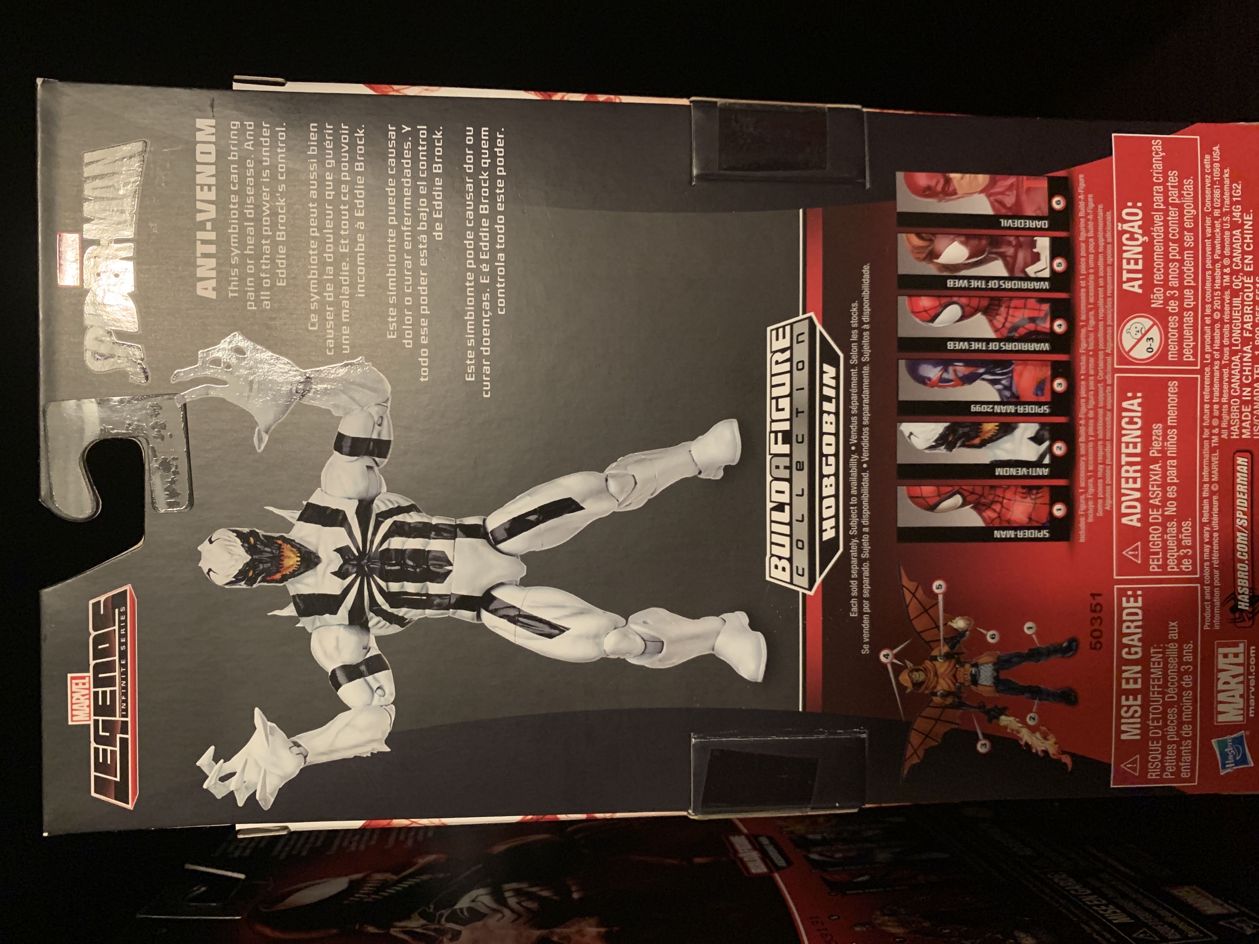 Hobgoblin 2 Anti-venom - Hasbro (Marvel Legends Hobgoblin BAF) action figure collectible [Barcode 630509281107] - Main Image 3