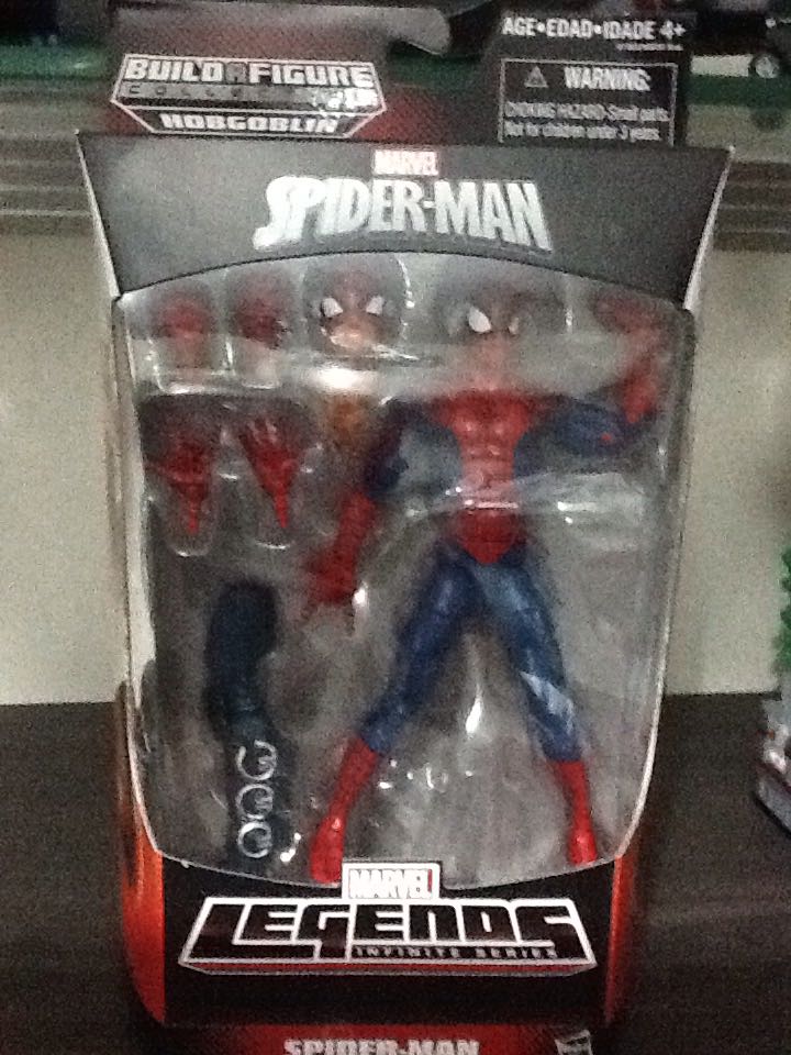 Marvel Legends Hobgoblin BAF Infinite Series Pizza Spider-man - Hasbro (Marvel Legends Hobgoblin Series) action figure collectible [Barcode 630509281121] - Main Image 2