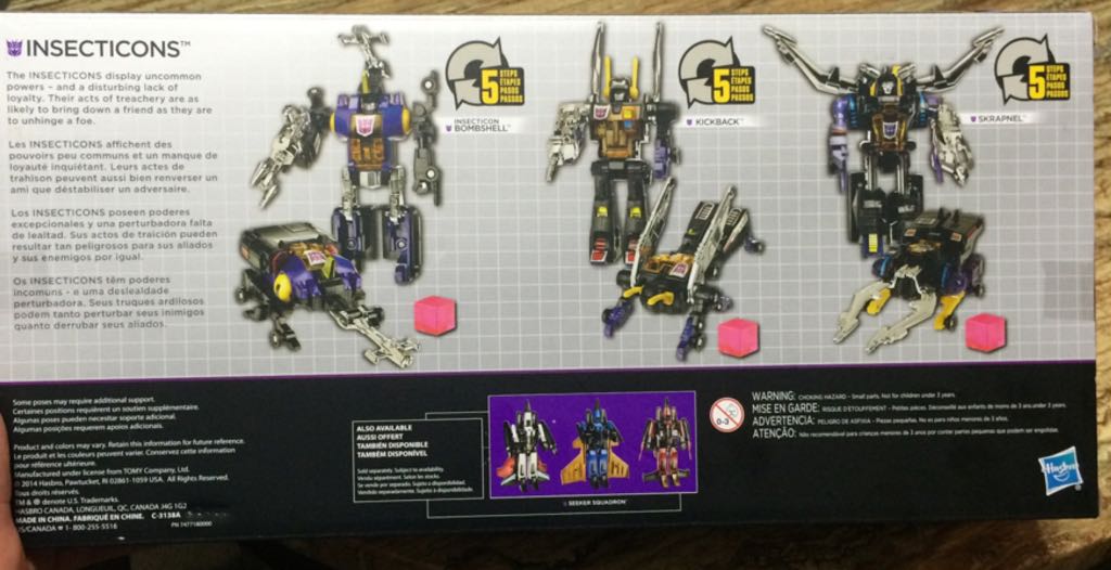 Transformers Platinum Edition: Insecticons - Hasbro (Transformers Platinum Edition) action figure collectible [Barcode 630509281589] - Main Image 2