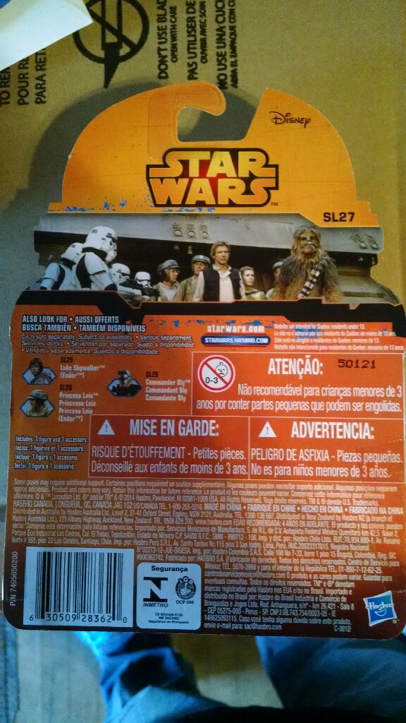 SL27 Han Solo (Endor) - Hasbro (2014 Rebels Saga Legends) action figure collectible [Barcode 630509283620] - Main Image 2