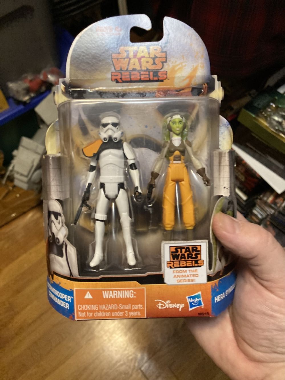 Hera Syndulla With Stormtrooper - Star Wars (Rebels) - Hasbro (Star Wars) action figure collectible [Barcode 630509283781] - Main Image 3