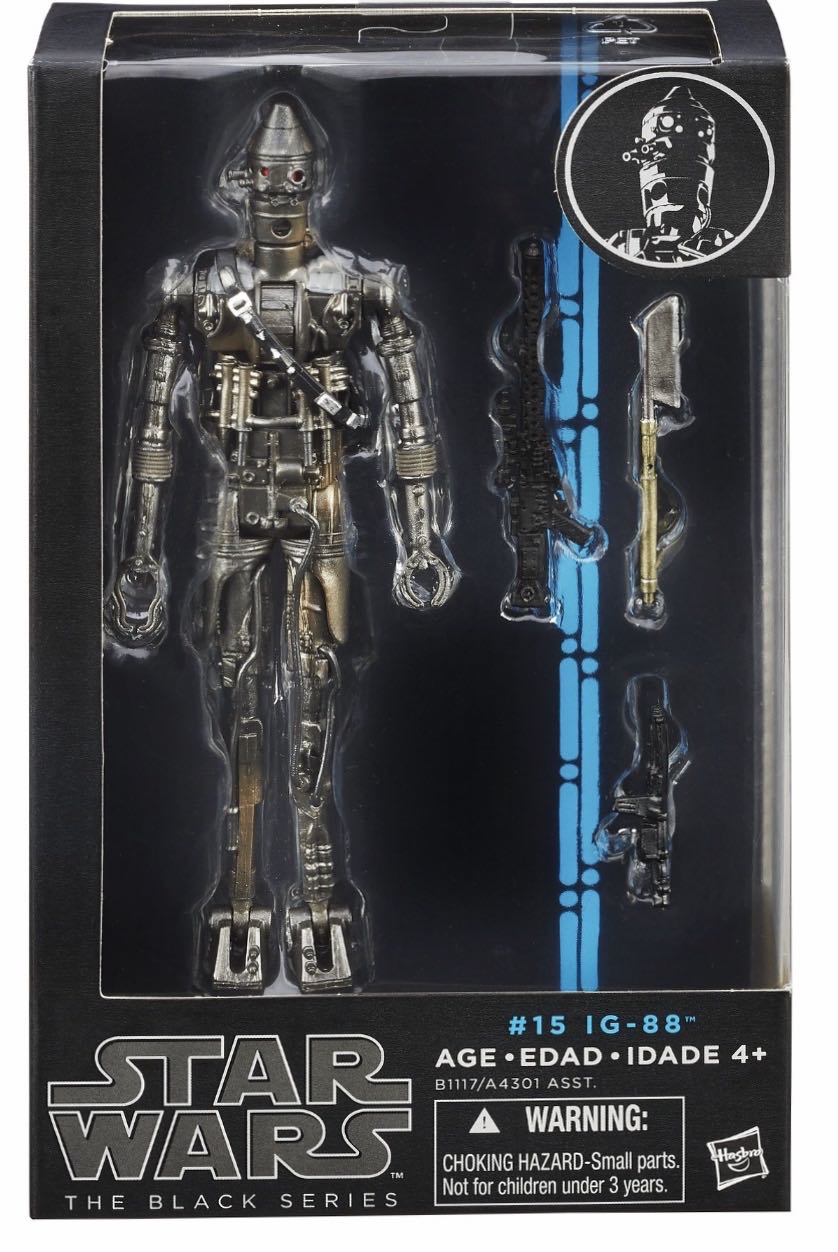 IG-88 - Hasbro (Star Wars Episode VI Return Of The Jedi) action figure collectible [Barcode 630509283842] - Main Image 3
