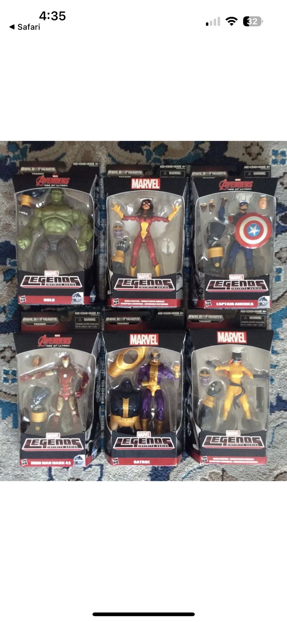 Batroc - Hasbro (Marvel Legends (BAF - Thanos)) action figure collectible [Barcode 630509284306] - Main Image 3