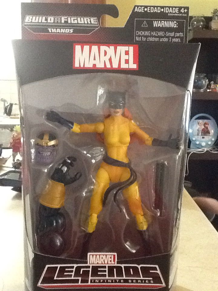 Hellcat - Hasbro (Marvel Legends Thanos Series (2015)) action figure collectible [Barcode 630509284313] - Main Image 2