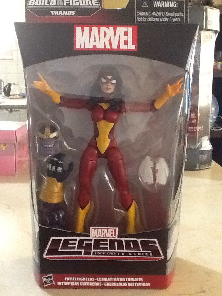 Marvel Legends Thanos BAF Spider-Woman - Hasbro (Marvel Legends) action figure collectible [Barcode 630509284320] - Main Image 2