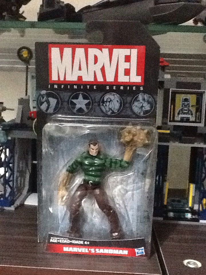 Sandman - Hasbro (Marvel Infinite Series Wave 1 2015) action figure collectible [Barcode 630509284795] - Main Image 2