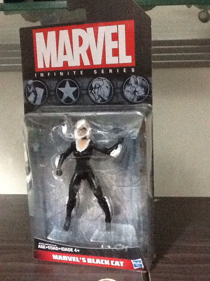Black Cat - Hasbro (Marvel Infinite Series) action figure collectible [Barcode 630509284801] - Main Image 2