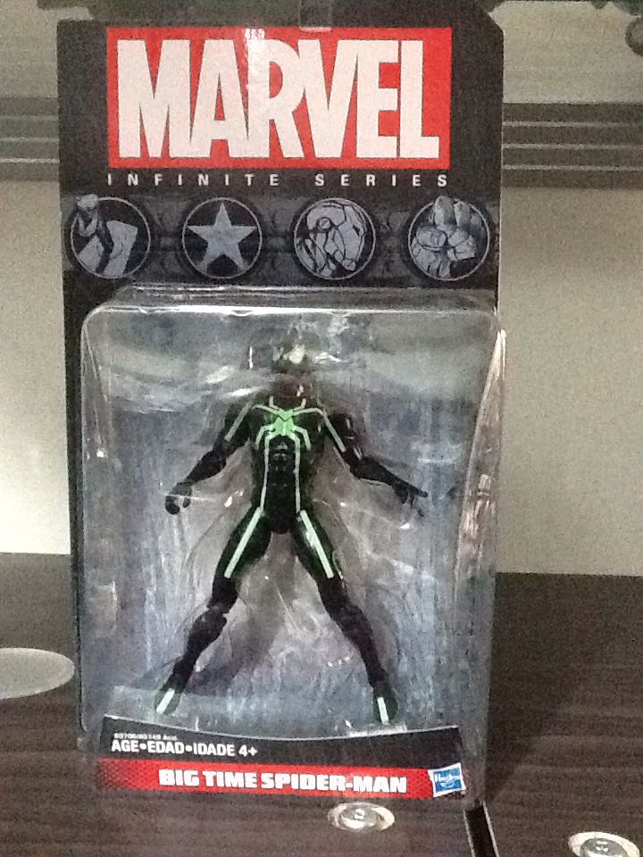 Spider-Man: Big Time Spider-Man - Hasbro (Marvel Infinite Series) action figure collectible [Barcode 630509284818] - Main Image 2