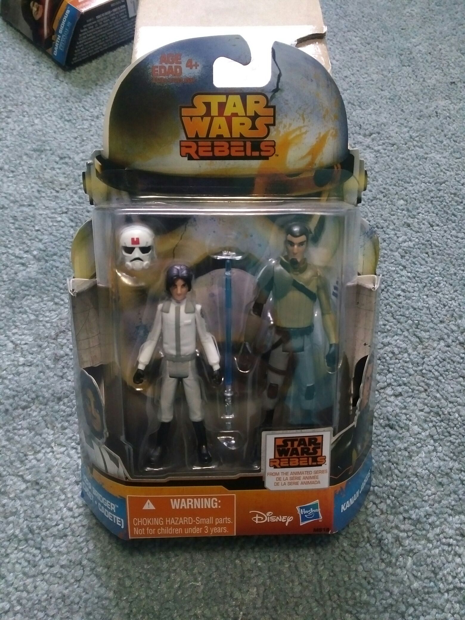 Ezra Bridger (Cadet) & Kanan Jarrus - Disney Hasbro (Star Wars - Rebels) action figure collectible [Barcode 630509285709] - Main Image 1
