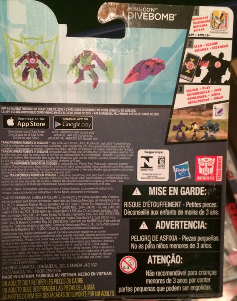Transformers Robots In Disguise: Divebomb  (Legion Class) action figure collectible [Barcode 630509289202] - Main Image 2