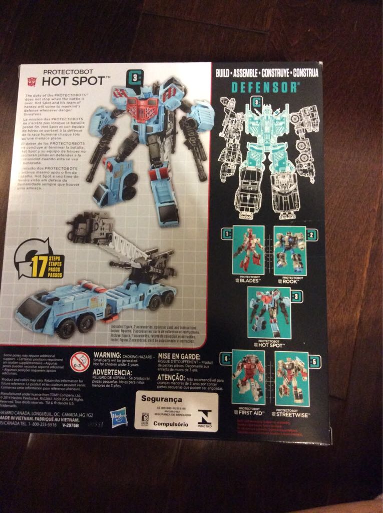 Hot Spot - Hasbro (Transformers Combiner Wars) action figure collectible [Barcode 630509298327] - Main Image 2
