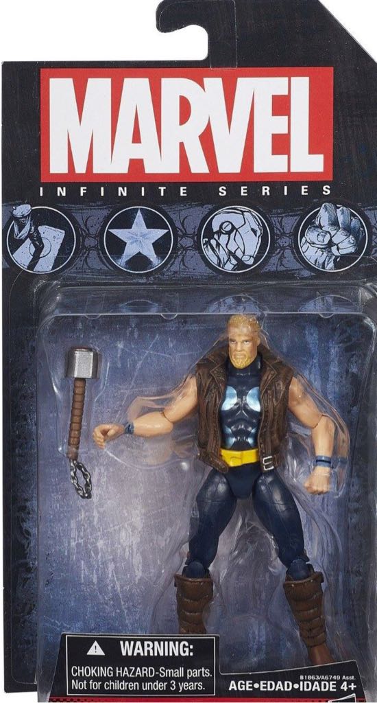 Thunderstrike - Hasbro (Marvel Infinite Series) action figure collectible [Barcode 630509300884] - Main Image 1